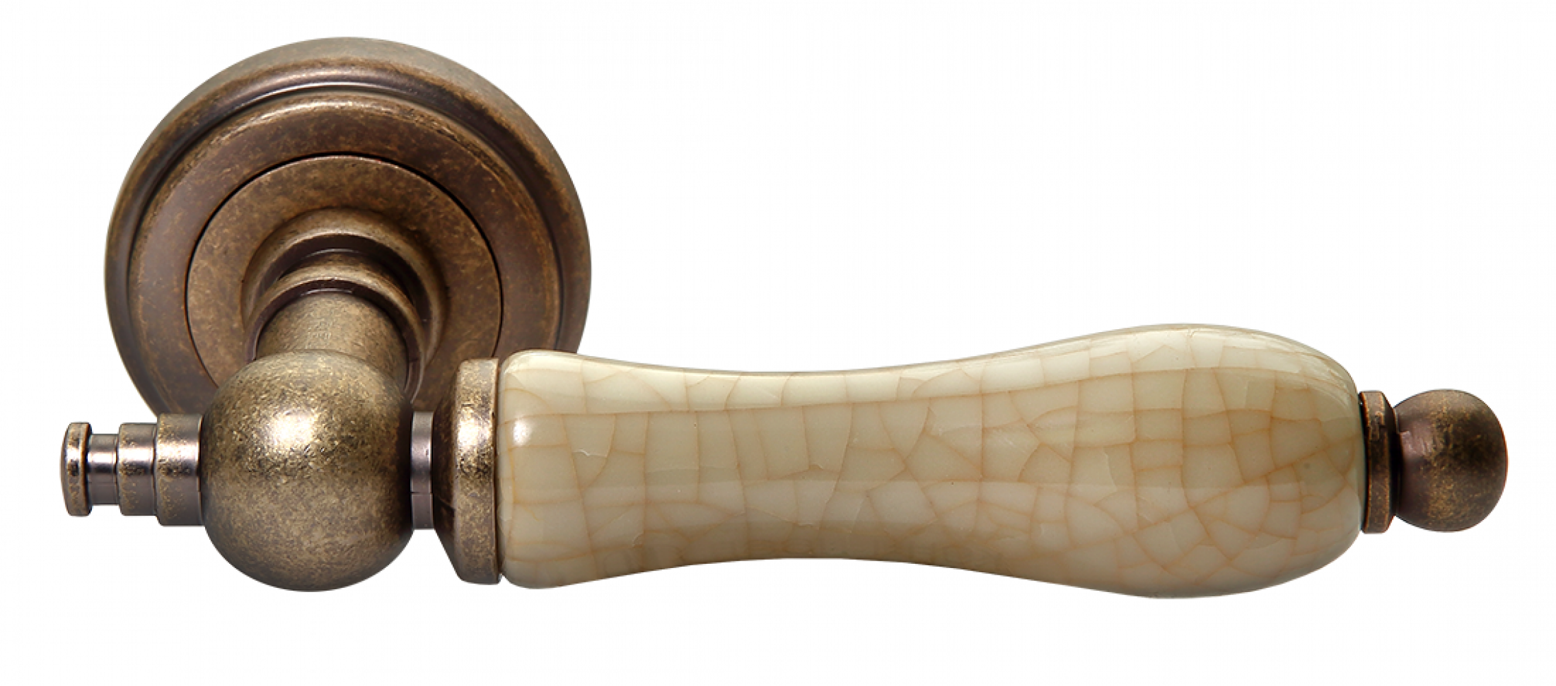 Ручка дверна Morelli GRAZIA MH- 42 CLASSIC OMB/CH patina