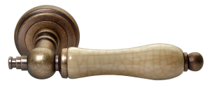 Ручка дверная Morelli GRAZIA MH- 42 CLASSIC OMB/CH patina