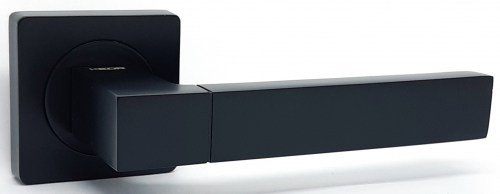 Ручка дверна KEDR R06 06-081 BLACK MAT ( чорний матовий )