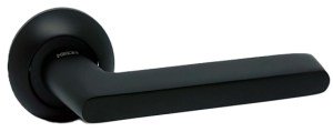 Ручка дверная KEDR R07-927 BLACK MAT (чёрный матовый)