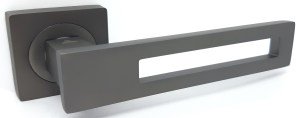 Ручка дверна KEDR R08-084 GR (графіт)