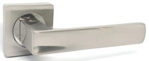 Ручка дверная KEDR R08-144 SN CP (сатин/хром)