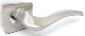 Ручка дверна KEDR R08-160 SN CP (сатин/хром)