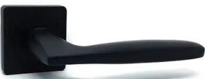Ручка дверная KEDR R08-767 BLACK MAT (чёрный матовый)