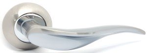 Ручка дверна KEDR R10-039 SN CP (сатин/хром)