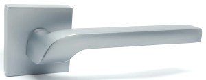 Ручка дверная KEDR R62-120 SC (тёртый алюминий)
