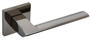 Ручка дверная GAVROCHE Z25 WOLFRAМIUМ BN (чёрный глянцевый)