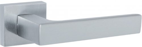 Ручка дверна  масивна цинкова DIAMOND FUARO STRAIGHT SSC 16 сатіновий хром