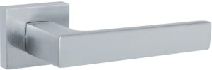 Ручка дверная масивная цинковая DIAMOND FUARO STRAIGHT SSC 16 сатиновый хром