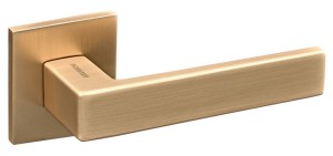 Ручка дверна GAVROCHE ZN THORIUM GOLD SB (матове золото)
