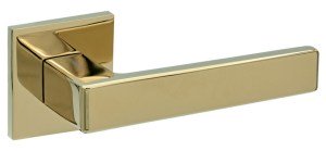 Ручка дверная GAVROCHE ZN THORIUM GOLD PVD (глянцевое золото)