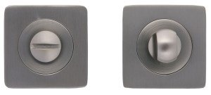 Ручка поворотная GAVROCHE ZN3 WC MBN (графит)