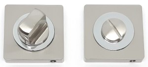 Ручка поворотная KEDR R08-05 SN CP (сатин / хром)