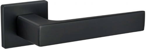 Ручка дверна FUARO SL REDLINE BL 24 тонка цинкова розета